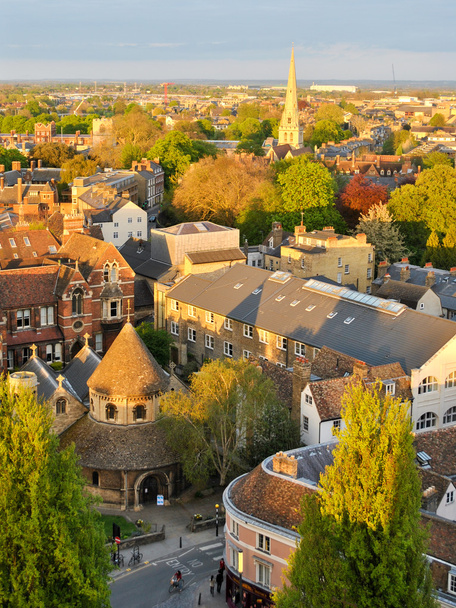 Aerial view of Cambridge (UK) - Photo, Image