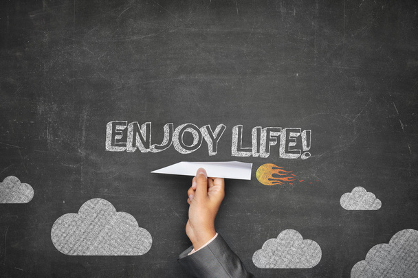 Enjoy life concept - Фото, зображення