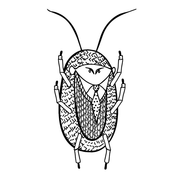 Hamamböceği - Vektör, Görsel
