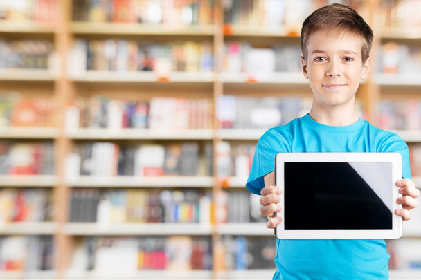 Tablet, school, kid. - Photo, Image