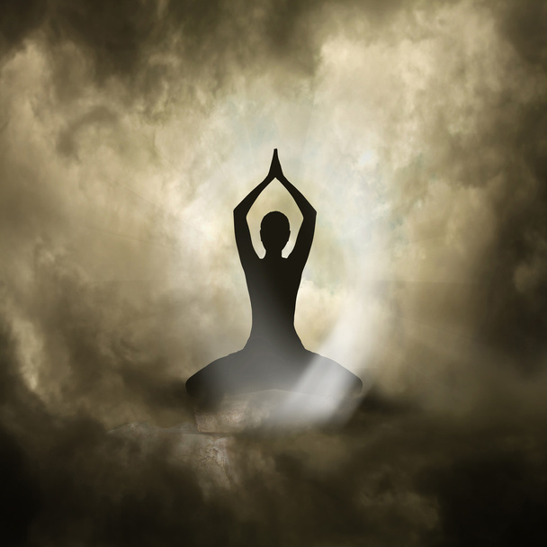 jóga a spiritualita - Fotografie, Obrázek