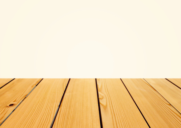 prázdný dřevěný stůl - Fotografie, Obrázek