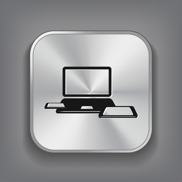 Pictograph of computer icon - Вектор, зображення