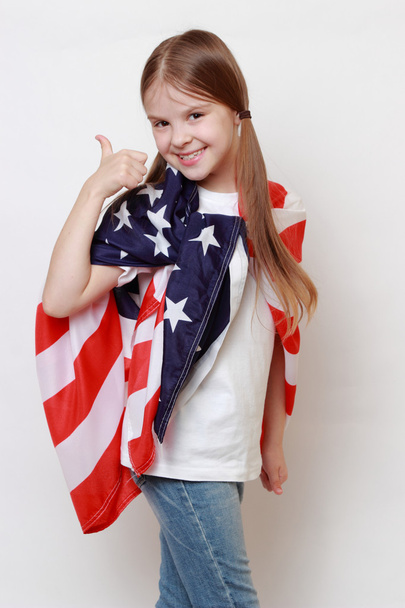 Patriotic kid - Fotó, kép