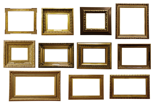 Antique wooden frames - Photo, Image