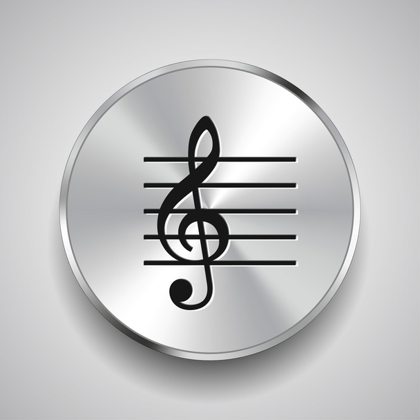 Pictograph of music key - ベクター画像