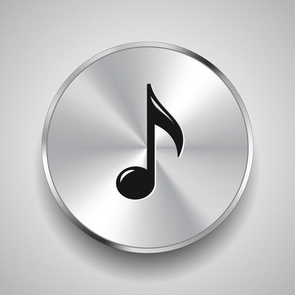 Pictograph of music note - Vector, imagen