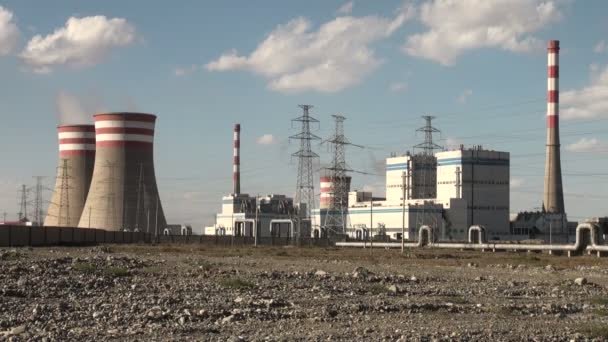 coal fired power plant - Footage, Video