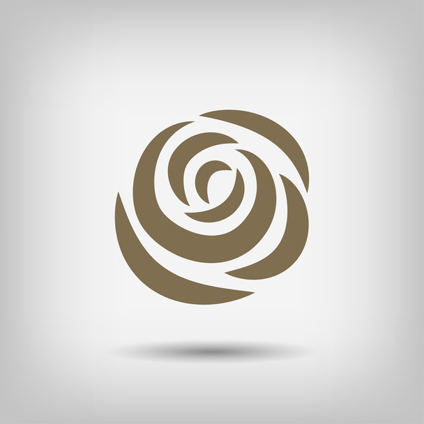 Pictograph of rose icon - Vector, Image