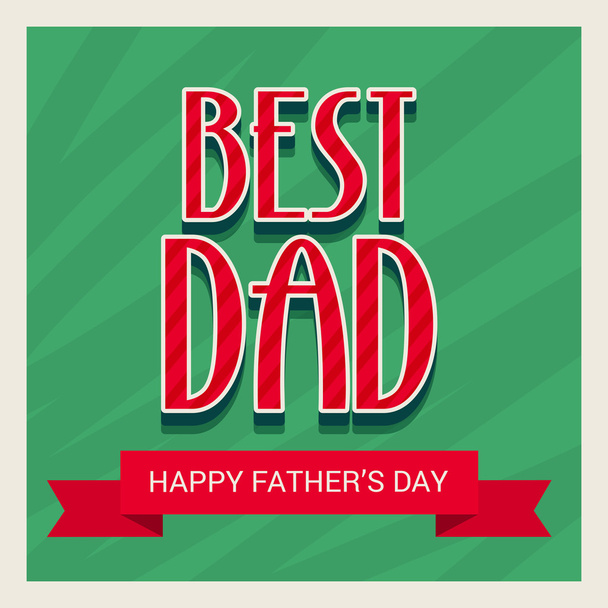Father's Day. - Vector, afbeelding