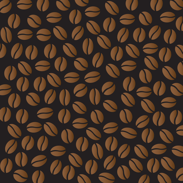 some coffee beans  - Vector, Image