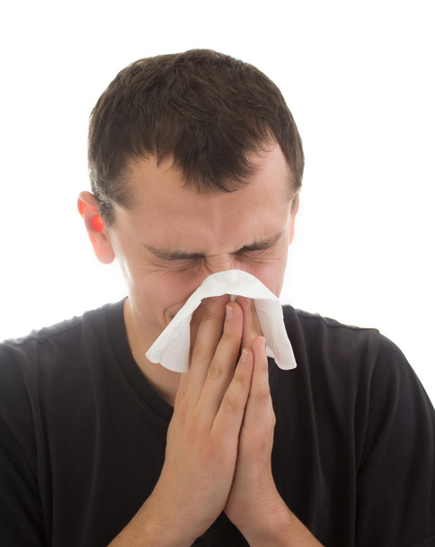 Man with a flu - Foto, immagini