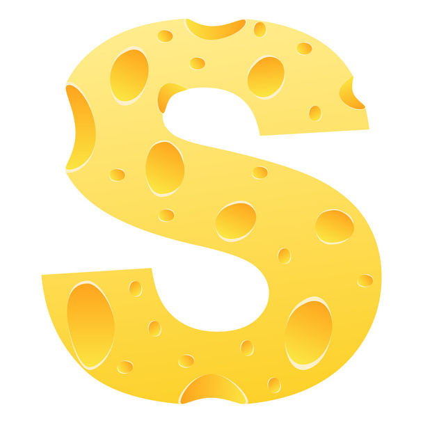 letter s - Vector, Image
