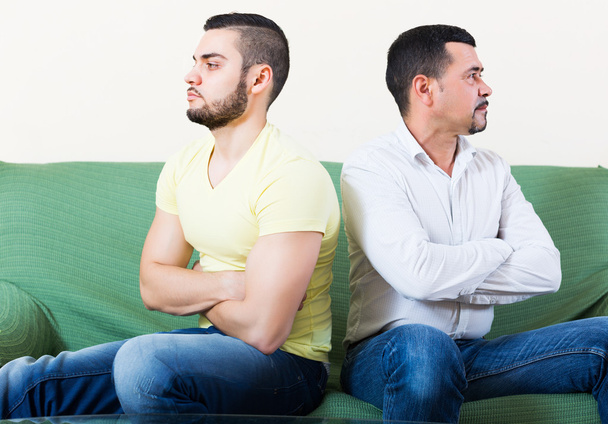 Male adults arguing about something - Foto, imagen