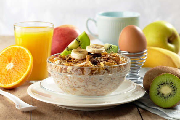 健康的な朝食 - 写真・画像