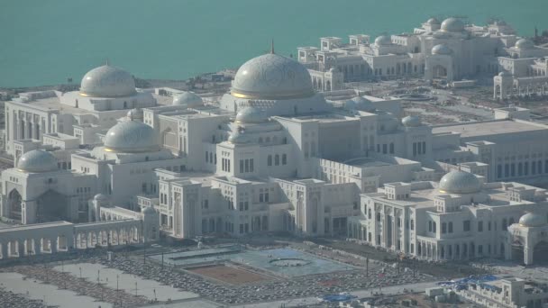 Präsidentenpalast in Abu Dhabi - Filmmaterial, Video
