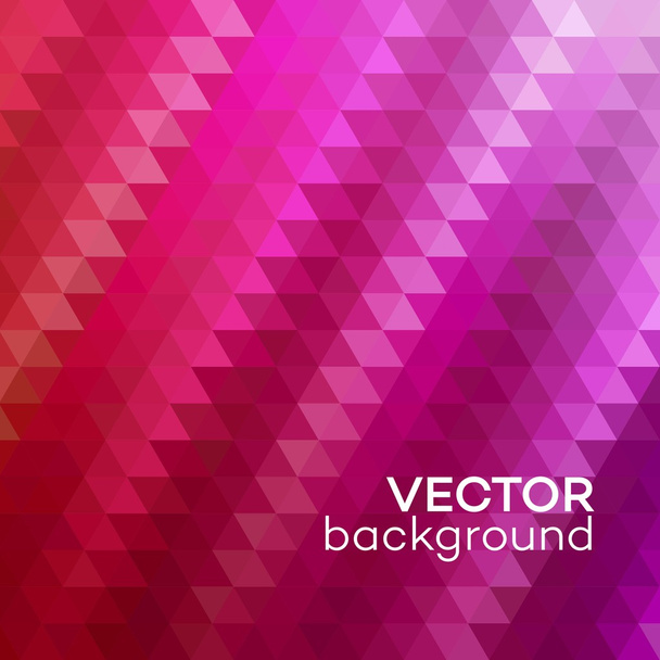 Abstract red triangle background. Vector illustration - Vector, Image