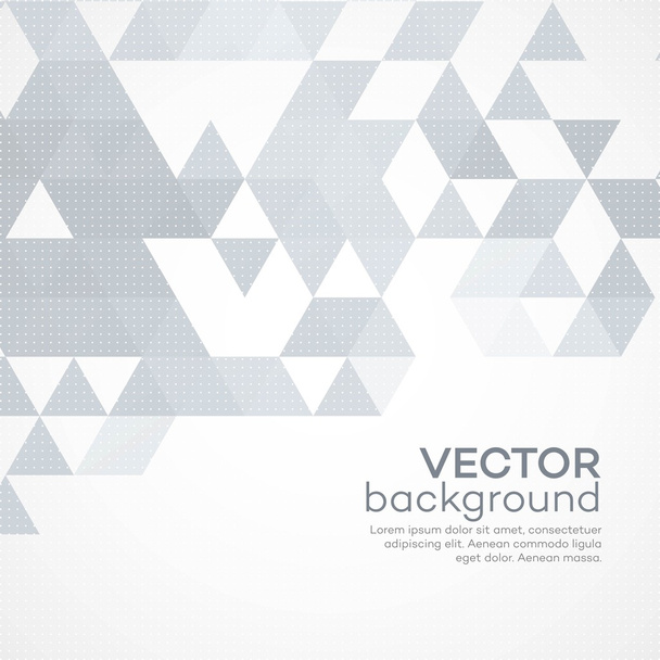 Abstract template background with triangle shapes - Vector, Image