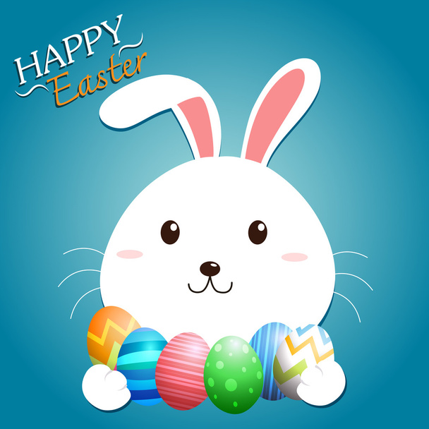 Easter Bunny Vector - Vector, afbeelding