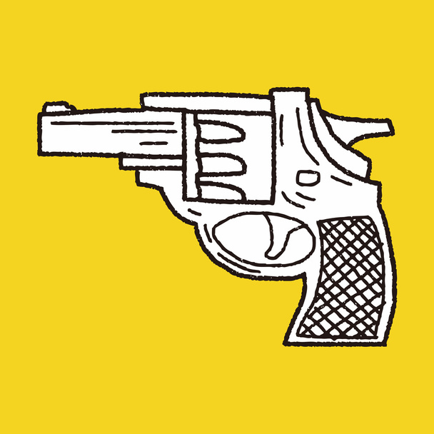 Pistolet doodle
 - Vecteur, image