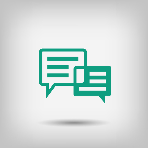 message or chat icon - Vector, afbeelding