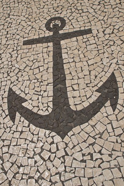 Portuguese stone pattern - Photo, Image