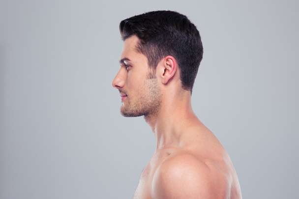 Side view portrait of a handsome man - Foto, immagini