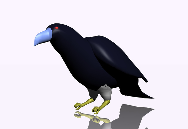 Black raven - Photo, image