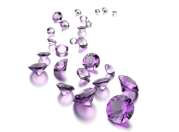 Luxury round shape gemstones - Photo, Image
