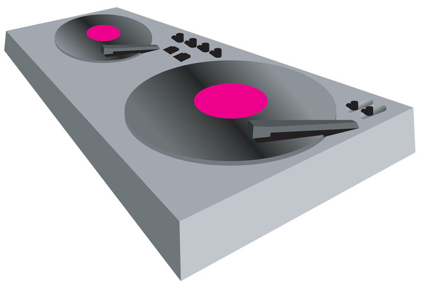 DJ turntables - Foto, Imagem