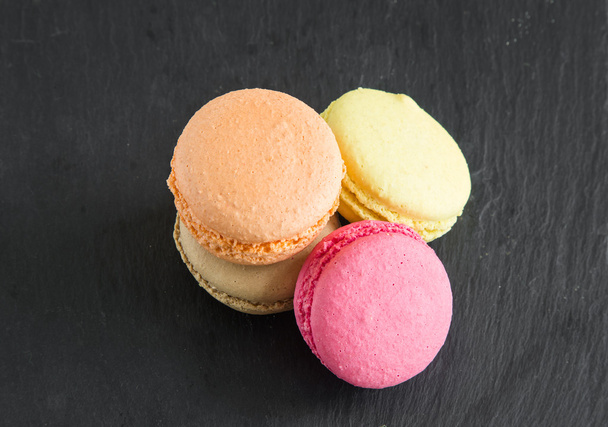 traditional french colorful macarons  - Valokuva, kuva