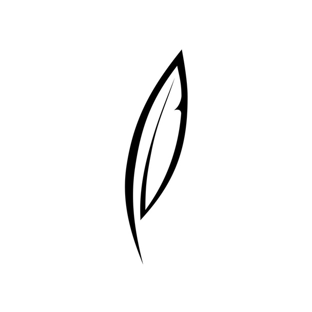 羽のベクトルのロゴ - ベクター画像