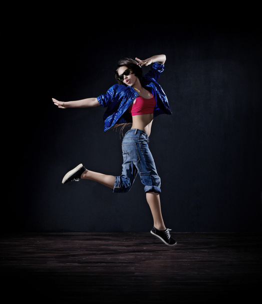 Modern dancer girl (dark ver) - Фото, зображення