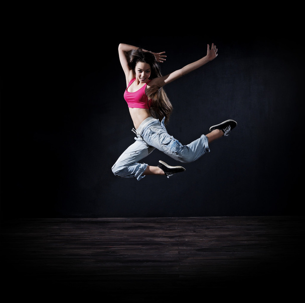 Modern dancer girl (dark ver) - Foto, imagen