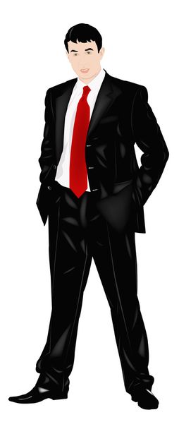 The elegant imposing businessman - Фото, зображення