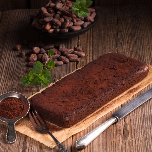 tasty Chocolate brownie - Fotó, kép