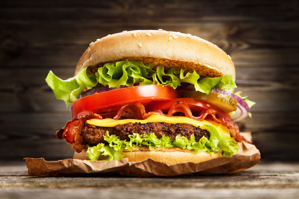 Delizioso hamburger
 - Foto, immagini