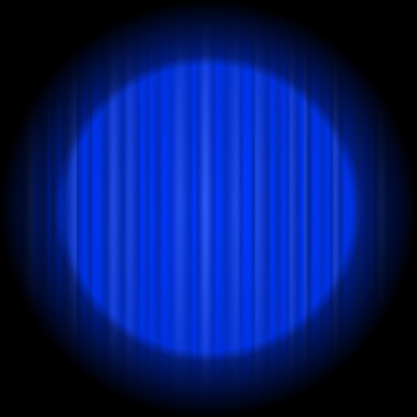 Cortina azul
 - Vetor, Imagem