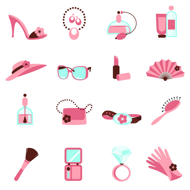 Women objects icon - Vector, Image