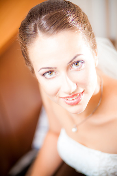 close-up portraits of the bride - Foto, afbeelding