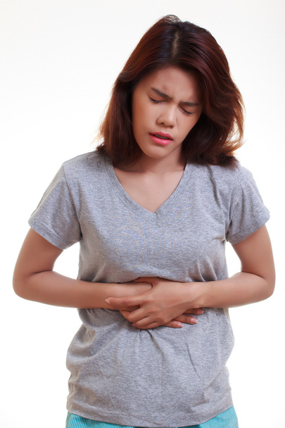 femme maux d'estomac
 - Photo, image