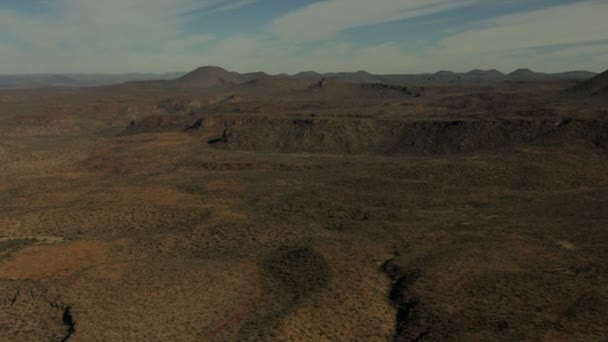 Antenne baja kalifornien wüste wildnis - Filmmaterial, Video