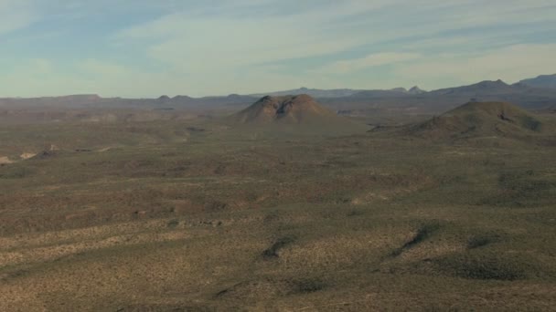baja california wüste sur mexiko hochebene - Filmmaterial, Video