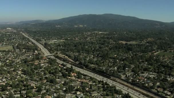 California Santa Cruz commuter Freeway vervoer - Video