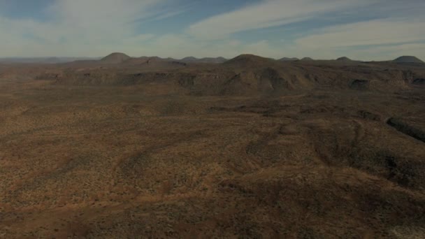 baja kalifornien unfruchtbare wüste natur - Filmmaterial, Video