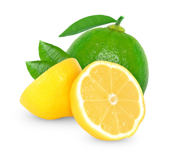 lime and lemon - Фото, изображение