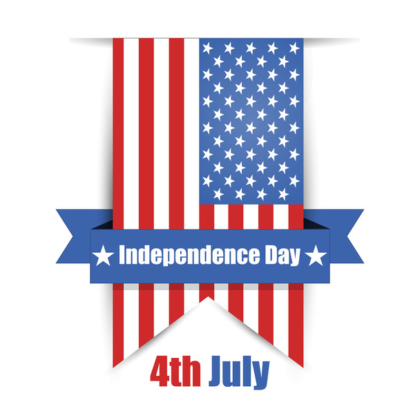 USA Independence Day vector illustration - Vetor, Imagem