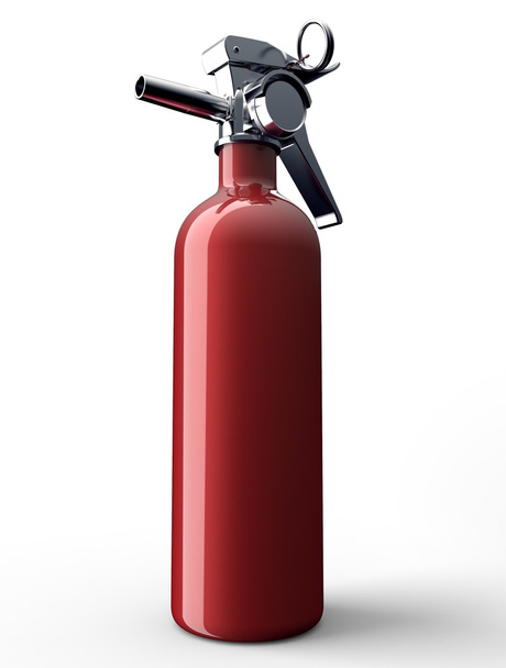 fire extinguisher isolated on white background - Foto, Bild