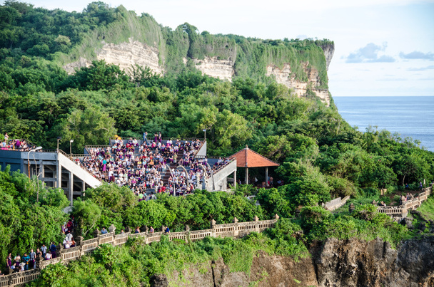 High Cliff at Uluwatu Temple, Bali, Indonesia - Photo, Image