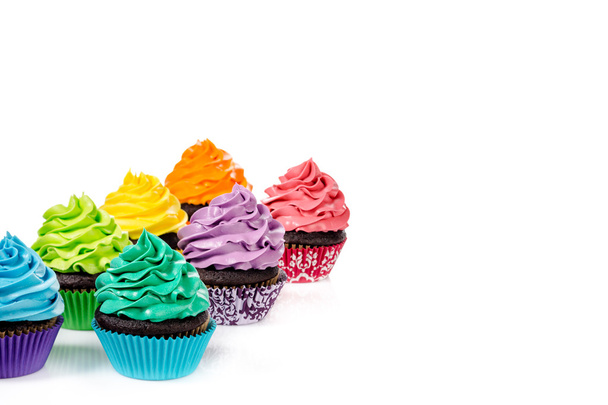 Cupcake colorati
 - Foto, immagini